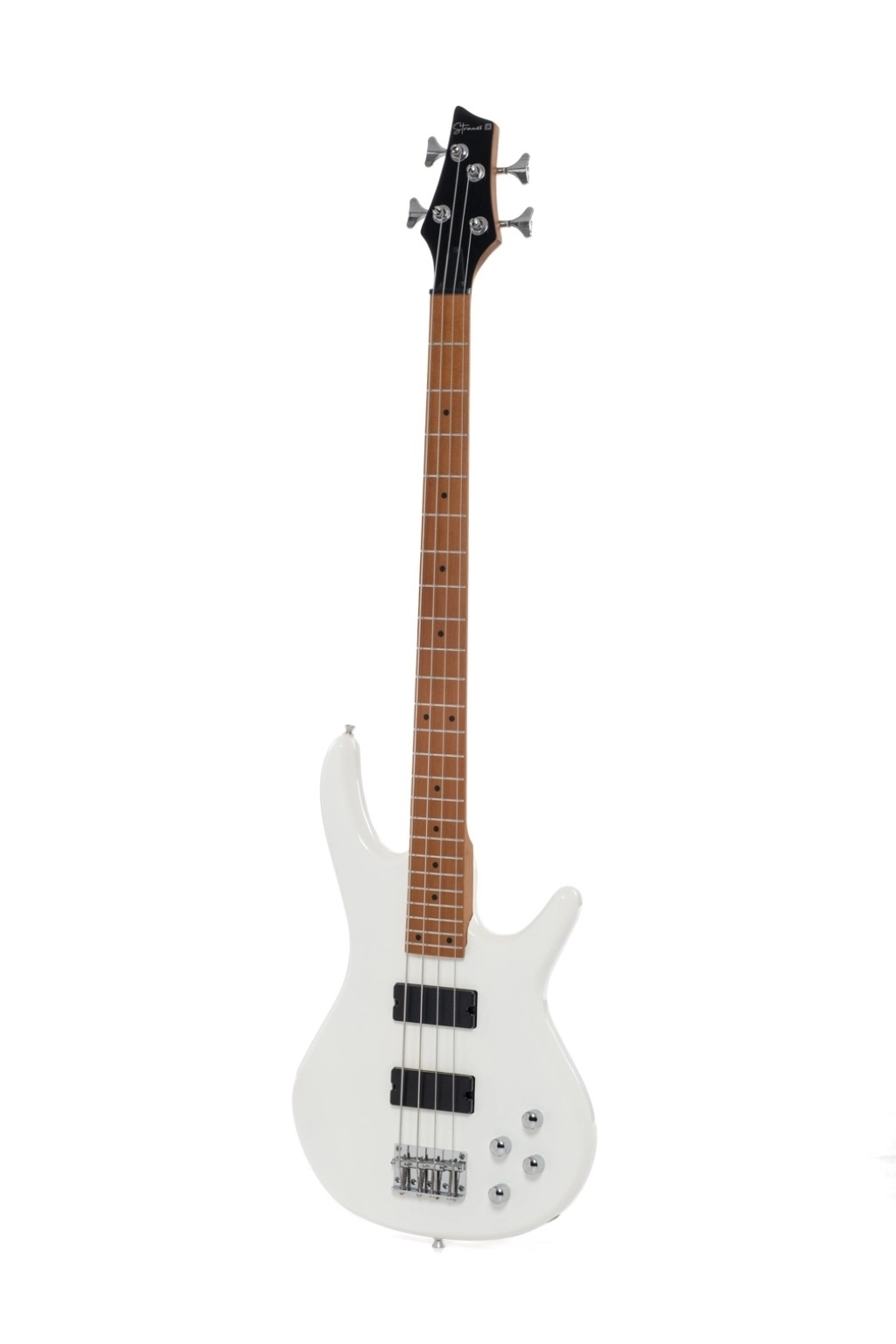 Strauss BSH-224 WH BASS GİTAR HH - BEYAZ