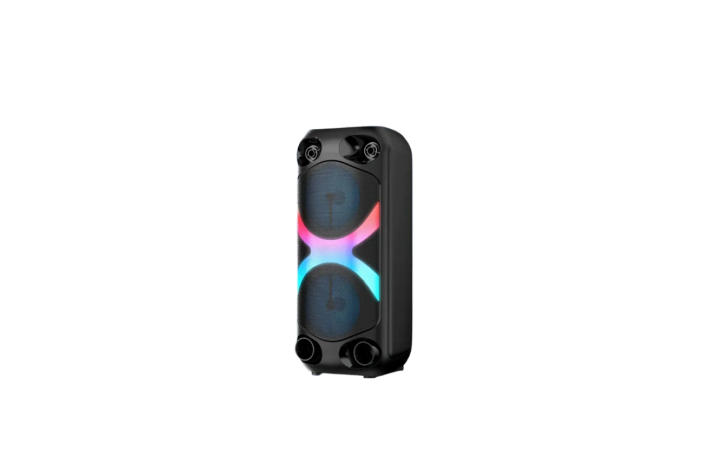 HEPU HP 960 Taşınabilir Şarjlı Rgb Led Bluetooth Hoparlör 4 inc*2