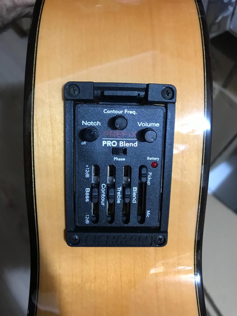 ELEKTRO KLASİK GİTAR LADİN KAPAK PREFIX PREMIUM BL