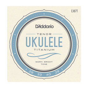 UKULELE TEL SETİ, TENOR, TITANIUM, WARM BRIGHT