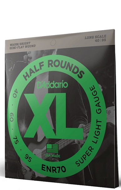 BAS GİTAR TEL SETİ, HALF ROUND BASS, REGULAR LIGHT