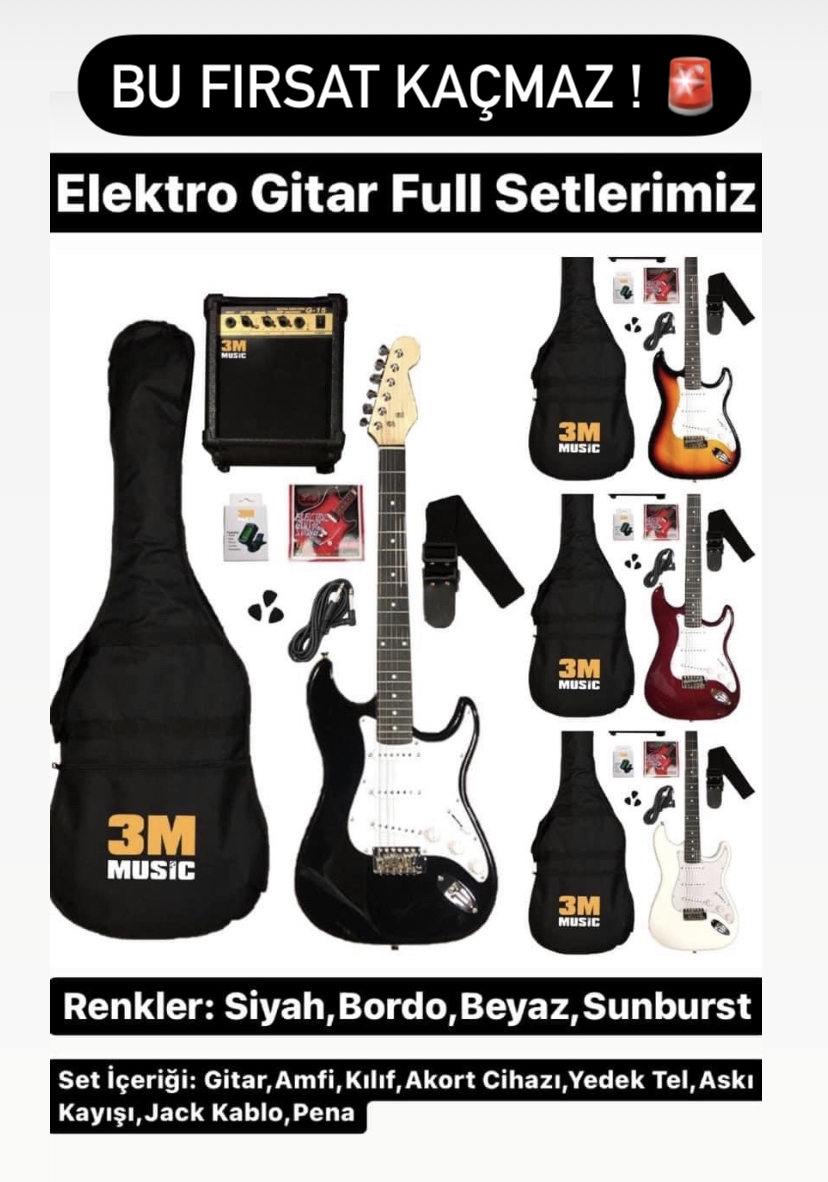 Lea Elektro Gitar Seti 
