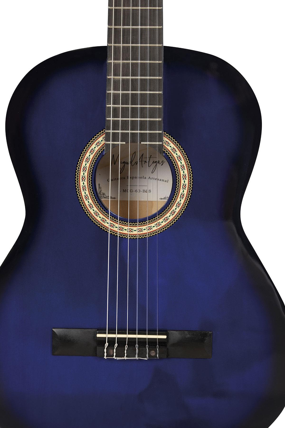 Migeul Artegas MCG60BLS Mavi Klasik Gitar