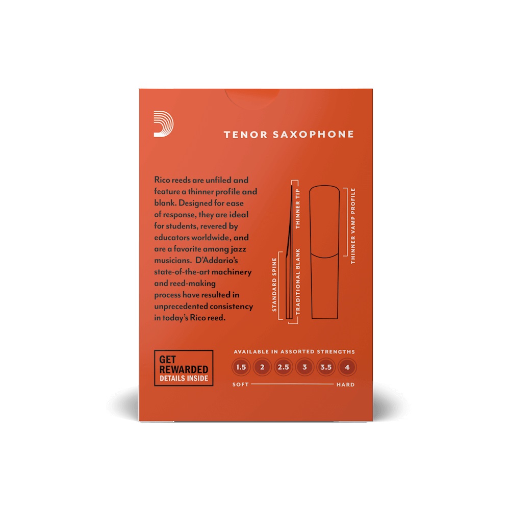 TENOR SAKSAFON KAMIŞI (10LU PAKET) NO:2.5