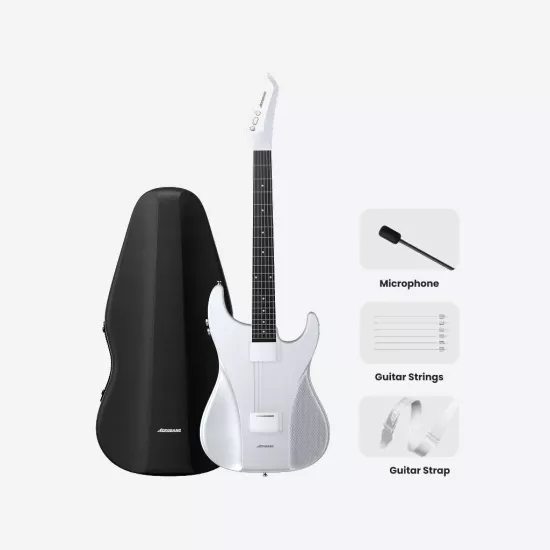 Aeroband Dijital Gitar Full Set Beyaz