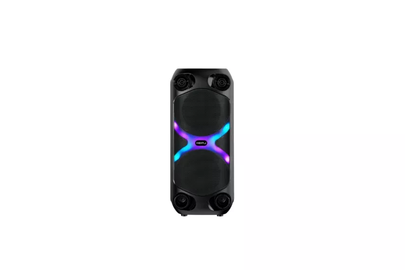 HEPU HP 960 Taşınabilir Şarjlı Rgb Led Bluetooth Hoparlör 4 inc*2