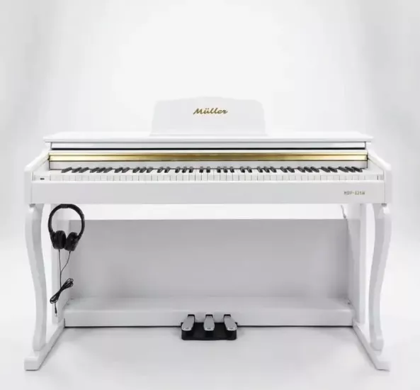 Müller MDP-825WH Beyaz Dijital Piyano Tabure & Kulaklık Hediyeli