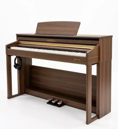 Müller MDP-845R Kahverengi Dijital Piyano ( Tabure & Kulaklık Hediyeli )