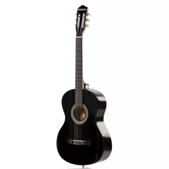 Banupo MG1BK Siyah Klasik Gitar Seti ( Full Set )