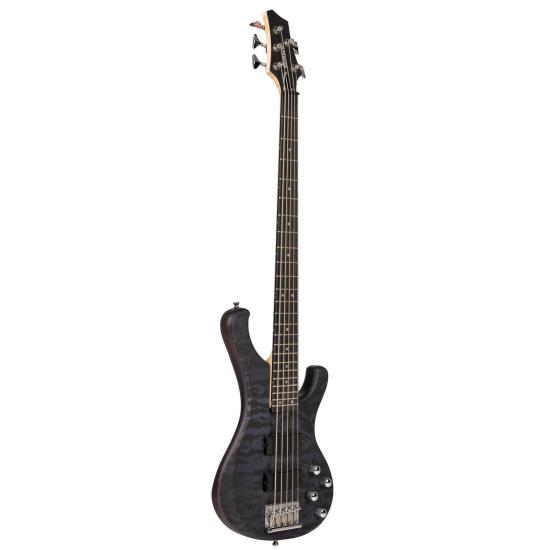 Zoppran Carneville Black Diamond Series BBD5GR Mat 5 Telli Bas Gitar