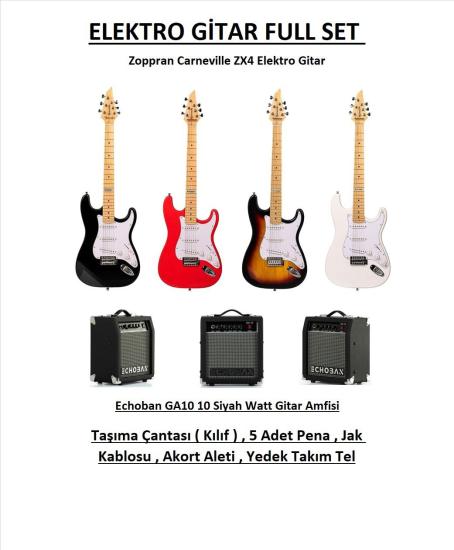 Elektro Gitar Seti - Her Şey Dahil