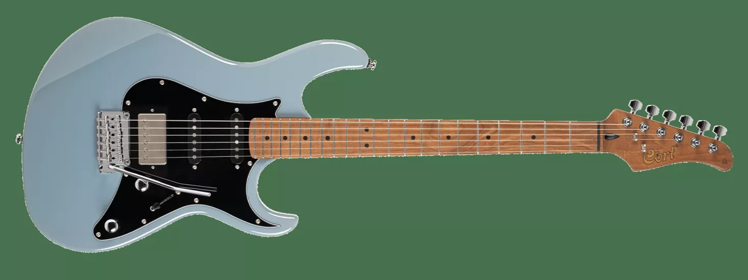 CORT G250SEOBG ELEKTRO GİTAR, OKYANUS MAVİSİ GRİ, (S-S-H) + PATHFINDER 10 AMFİ 