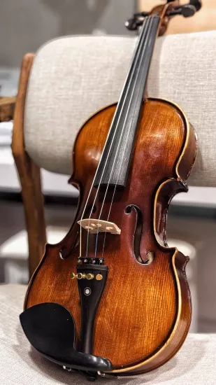 Vivaldi VL-904A 4/4 Abanoz Aksamlı Keman 