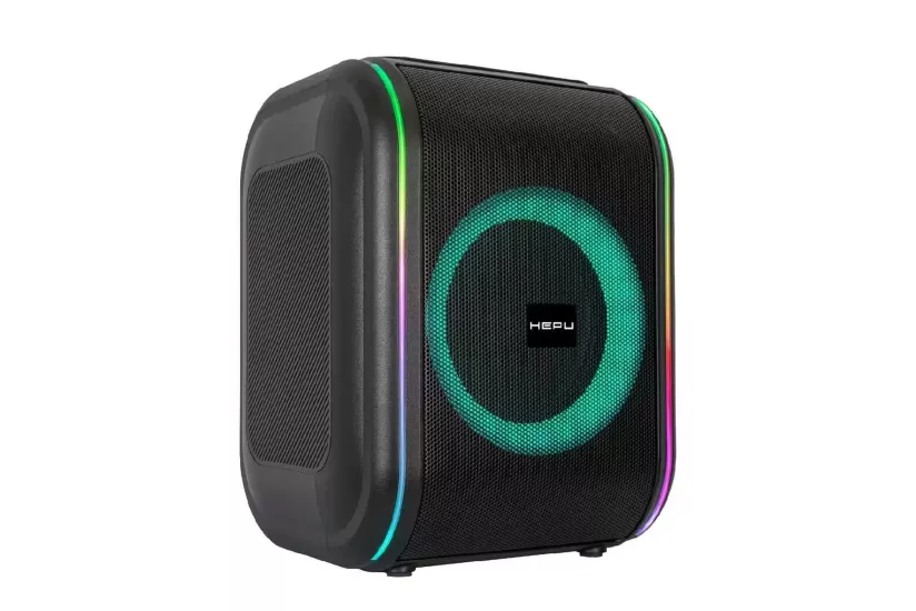 HEPU HP-988 Titan Series Taşınabilir Bluetooth Hoparlör – 8” Hoparlör, RMS 30W, Extra Bass, TWS Destekli