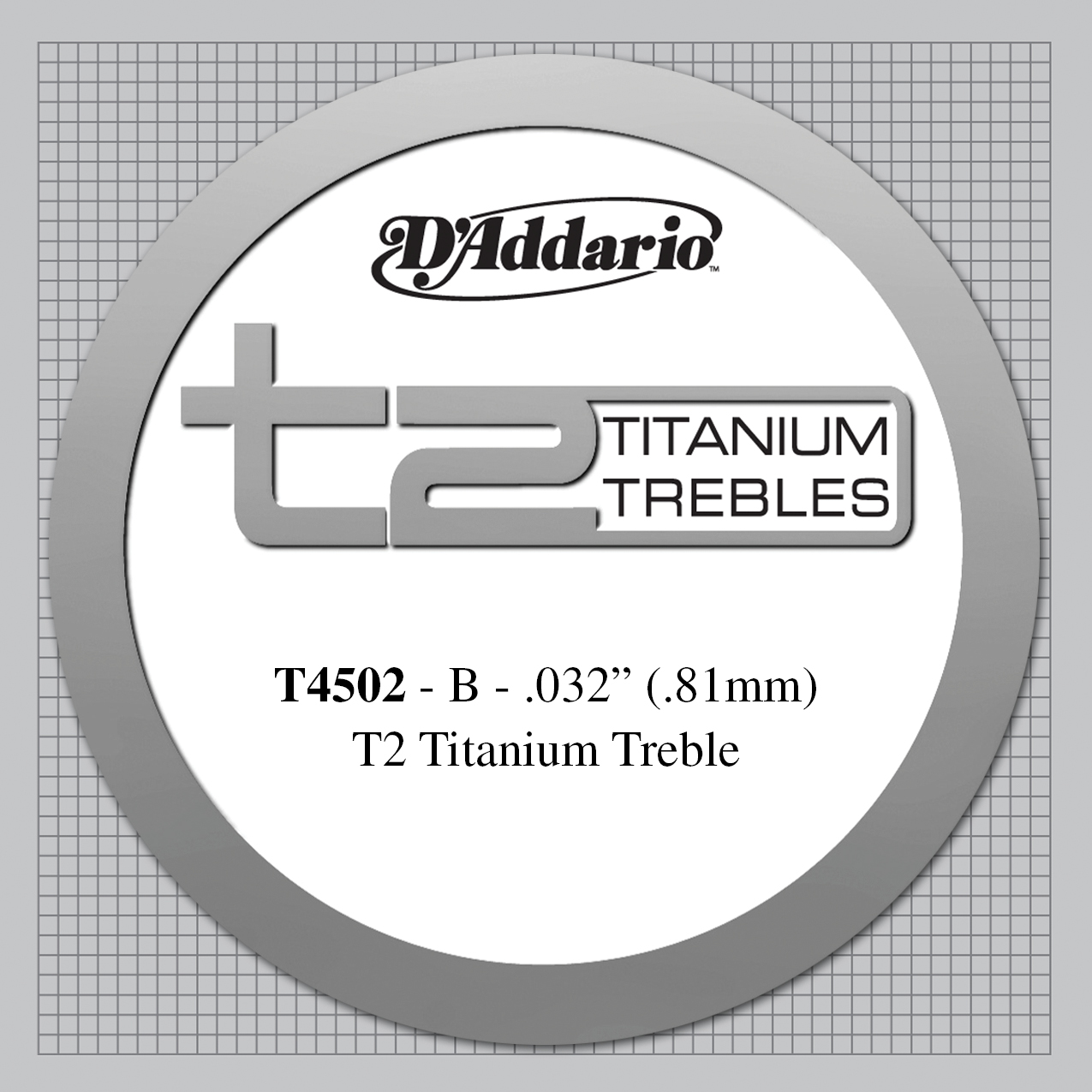 KLASİK GİTAR TEK TEL, T2 SERİSİ, TITANIUM TREBLES,