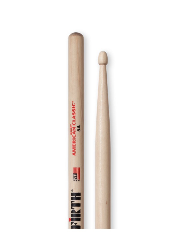 BAGET (ÇİFT) 5A WOOD, HICKORY, 0.565’’x16’’, MEDIUM