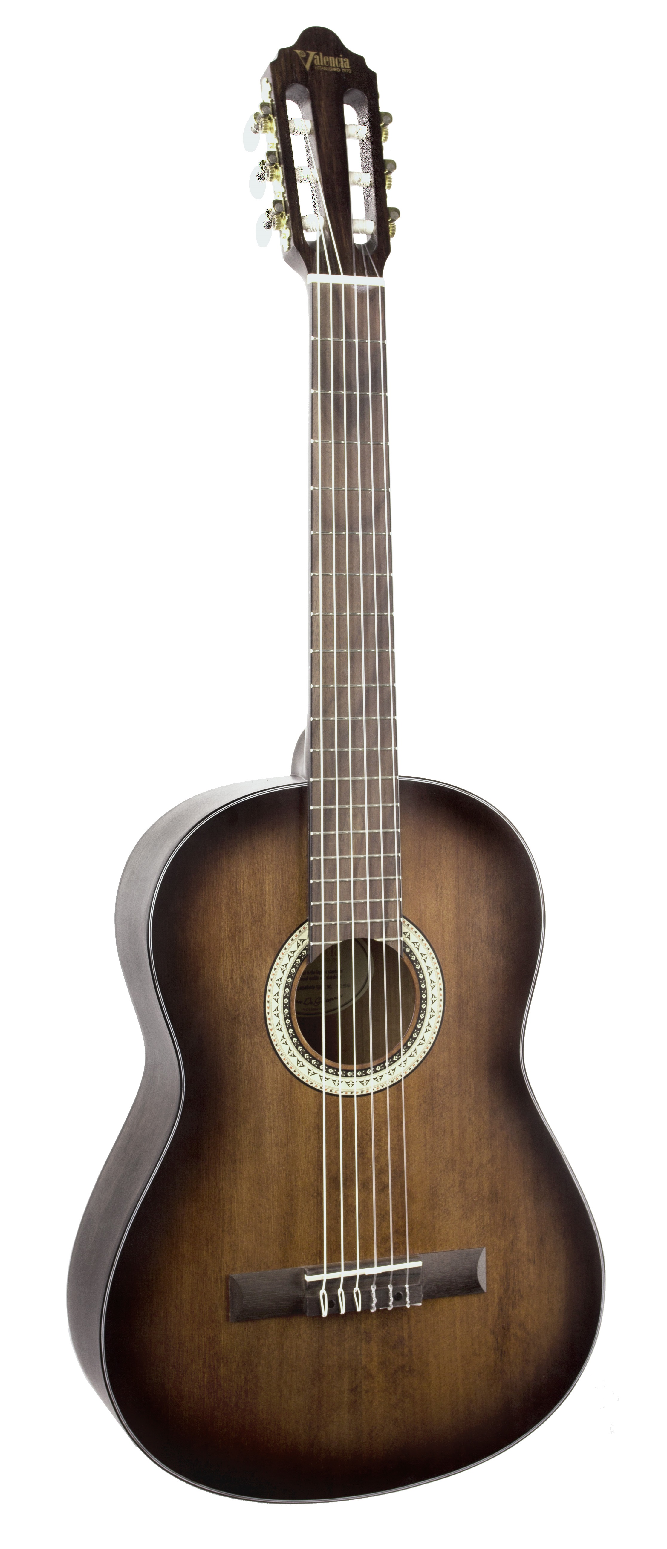 KLASİK GİTAR 4/4 HİSTORİC SUNBURST MAT