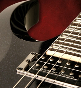 ELEKTRO GİTAR X CUSTOM, SİYAH, Seymour Duncan SH1(