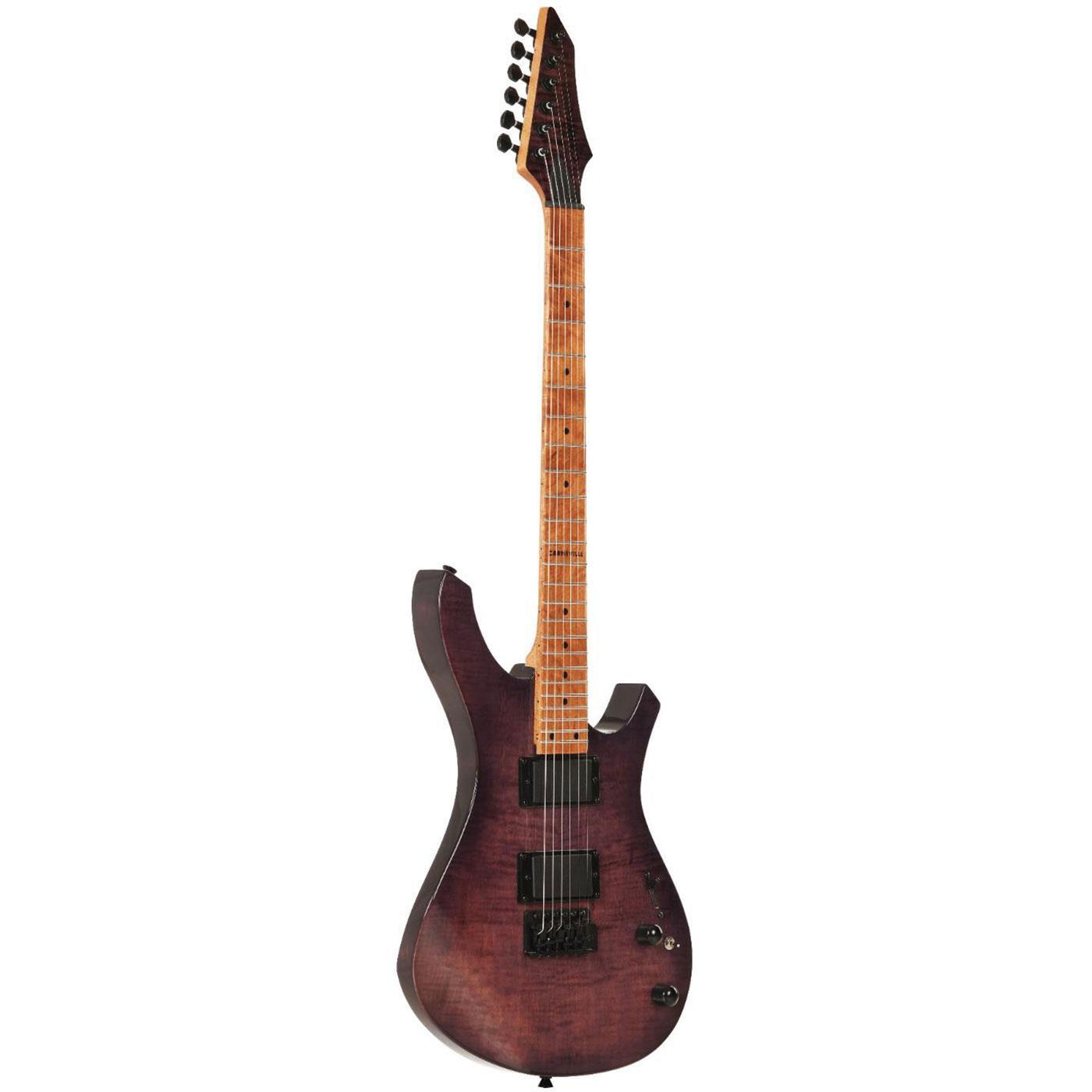 Carneville By Zoppran ZX10PP Mor Elektro Gitar