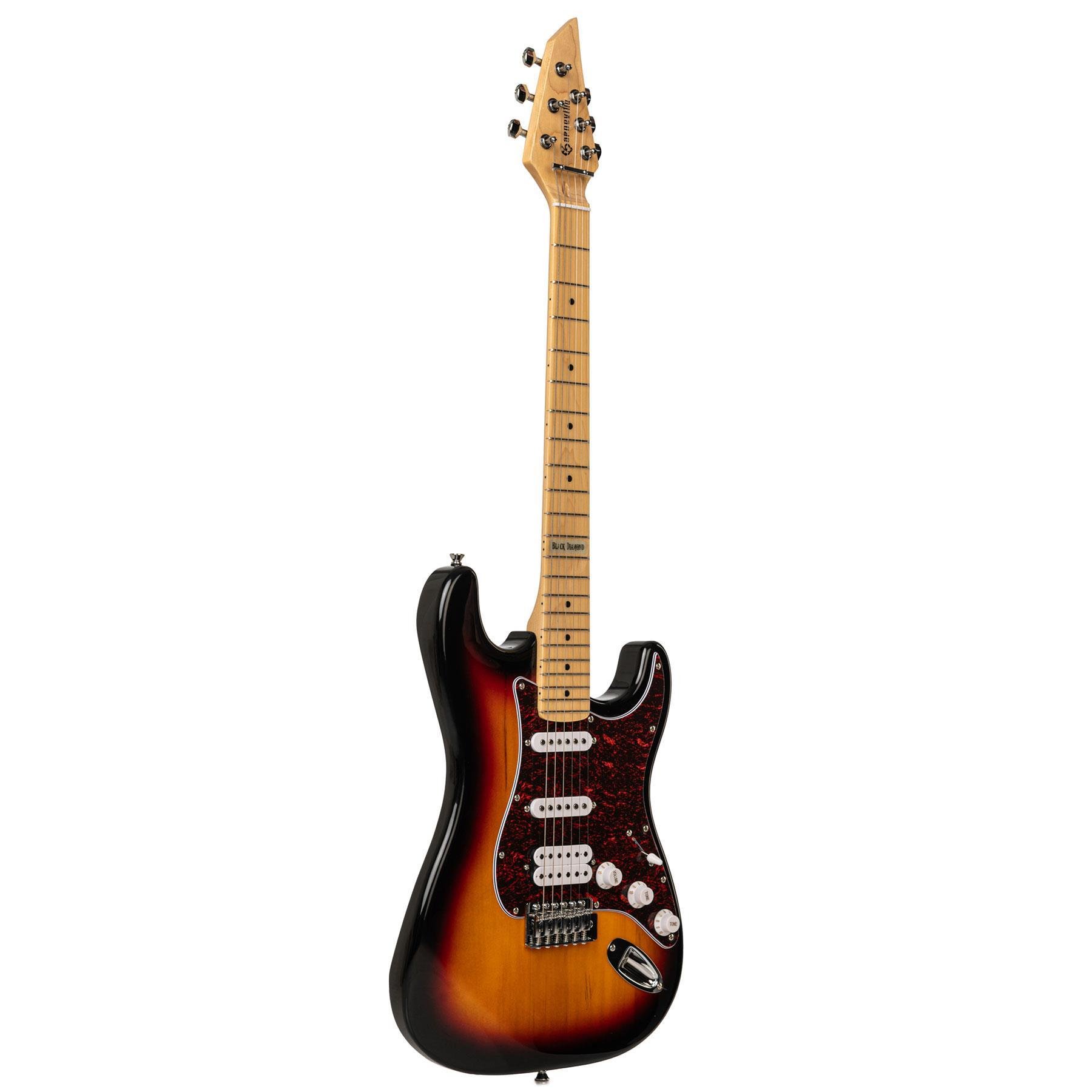 Zoppran Carneville ZX5SB Sunburst Elektro Gitar