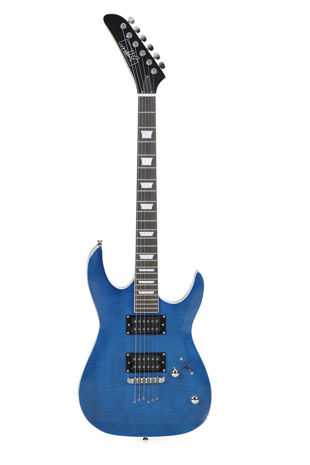 Zoppran ZX8BLS Mavi Elektro Gitar - GMC MUSIC STORE