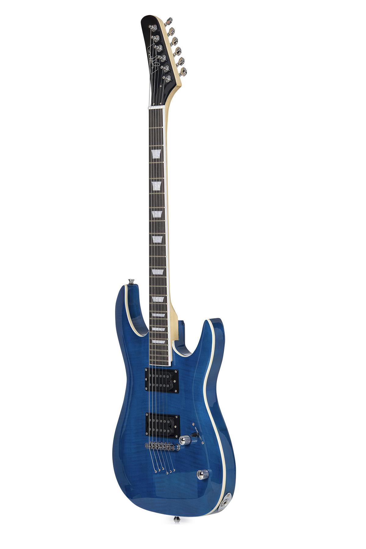Zoppran ZX8BLS Mavi Elektro Gitar